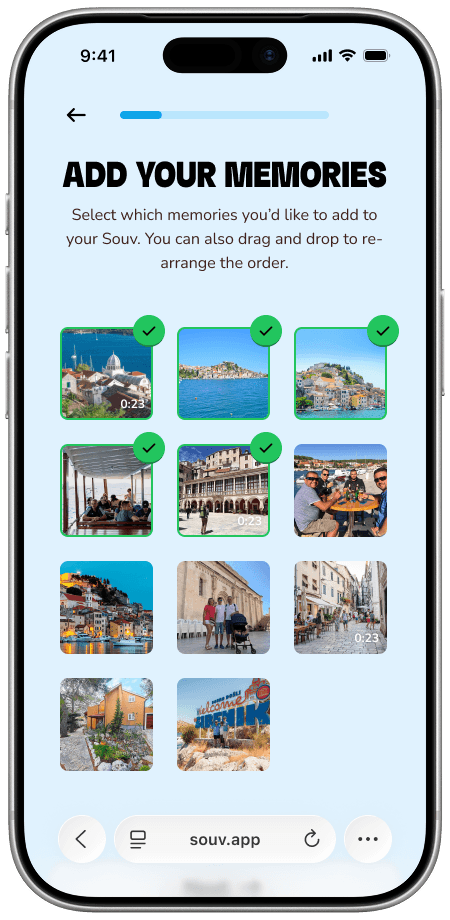 Claim app screen